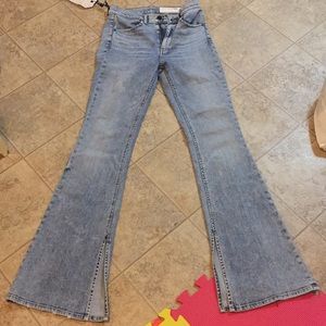 Rag &bone -size24- light wash flared jeans